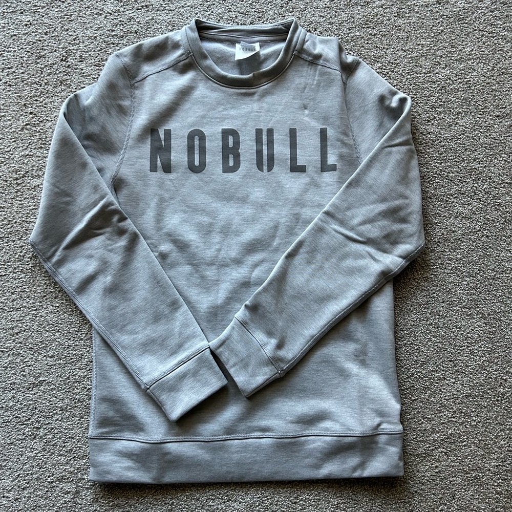 nobull gray pullover